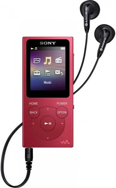 Sony NW-E394R 8GB červený