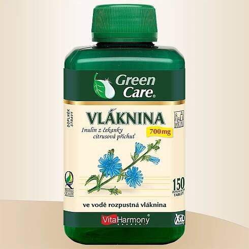 VLÁKNINA - INULIN Z ČEKANKY 700 MG - XXL 150 ŽVÝKACÍCH TBL.