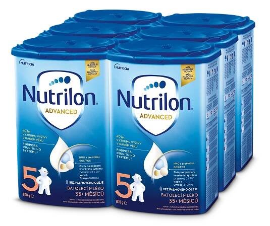 Nutrilon 5 Advanced 6x800 g | Alphega.cz