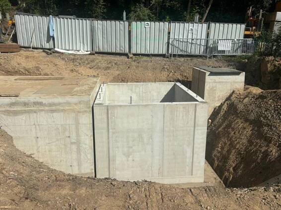 Betonové a železobetonové nádrže