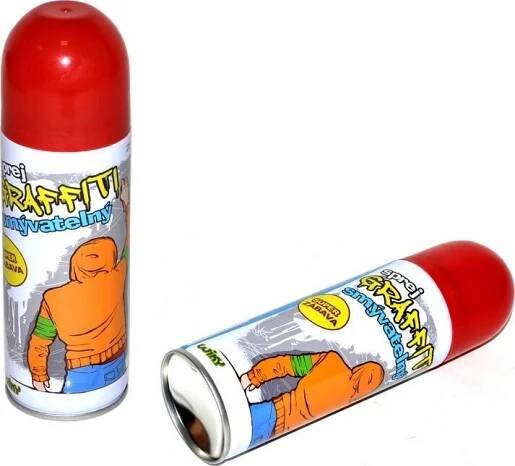 Wiky Graffiti křída ve spreji omyvatelná 250 ml mix barev