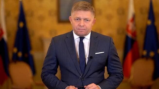 Postavil se na Putinovu stranu, kritizují Fica na Ukrajině po výročním projevu