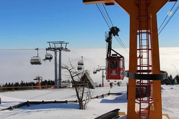 Oberwiesenthal - Fichtelberg Lyžařské středisko