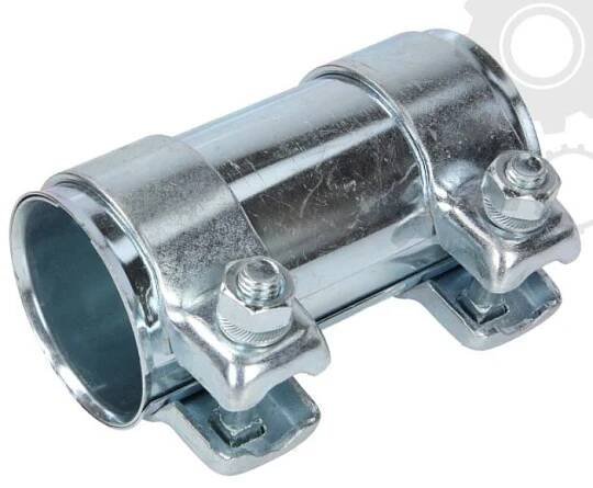 Spojovací spojka tlumiče trubek řemínek objímka rozsah od 55x125 mm do 58x125 mm