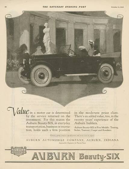 Auburn Auto History | Auburn Cord Duesenberg Automobile Museum