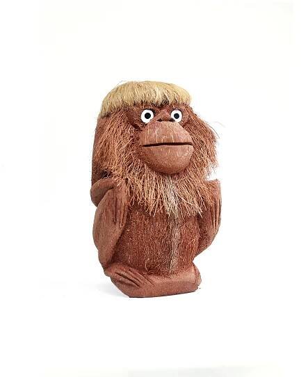 Buy COCONUT HUSK MONKEY - LAKSALA - Sri Lankan Handcrafts, Spices, Tea, Batiks & More