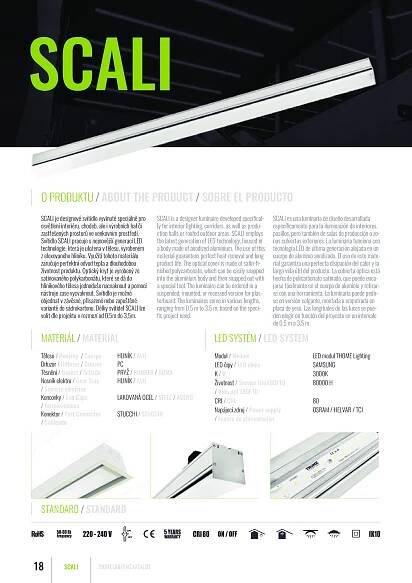 Katalog svítidel THOME Lighting
