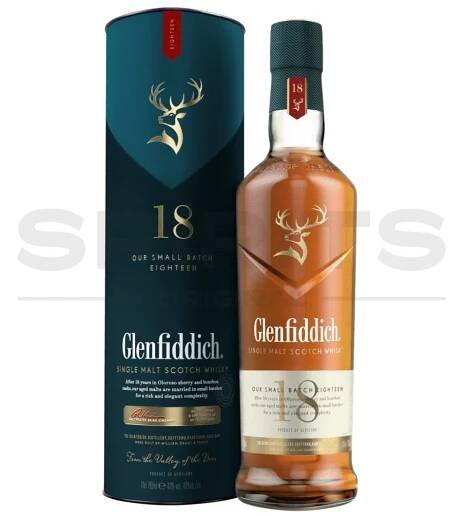 Glenfiddich 18y 40% 0,7l - SPIRITS ORIGINAL
