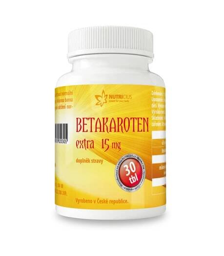 Betakaroten extra 15mg 30tbl.