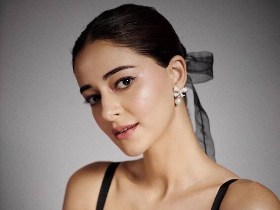 Ananya Panday takes on coquette-core with her netted skirt and bralette set