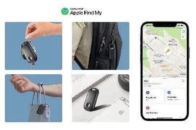 Vyhledávání chlapců bluetooth - Mini gps lokátor jako smart klíčenka (Apple Find My)