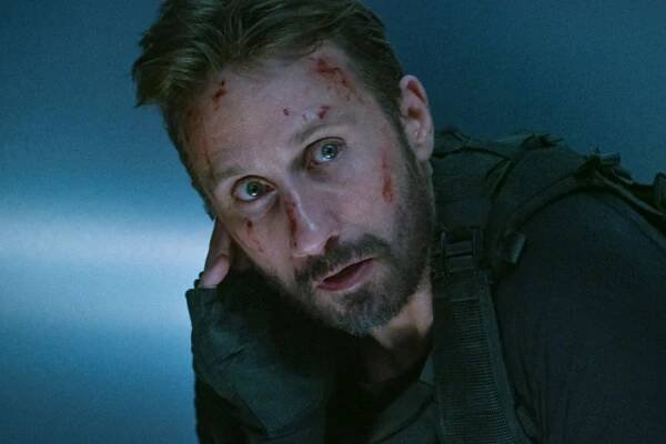 Matthias Schoenaerts as Booker in The Old Guard 2.
