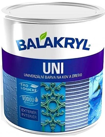Balakryl Uni mat 0,7 kg bílý