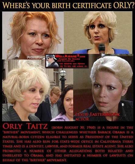 Orly Taitz is actor Leslie Easterbrook