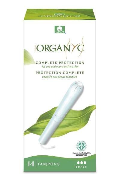 Organyc Tampony s aplikátorem SUPER 14 ks
