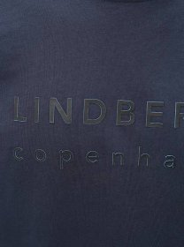 Tmavě modré tričko s potiskem Lindbergh | ZOOT.cz