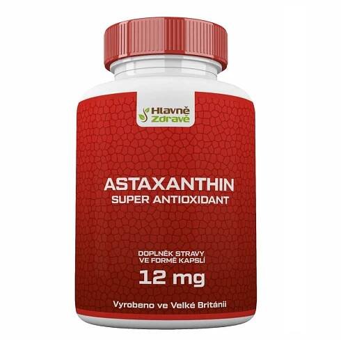 astaxanthin 12mg gelové kapsle super antioxidant