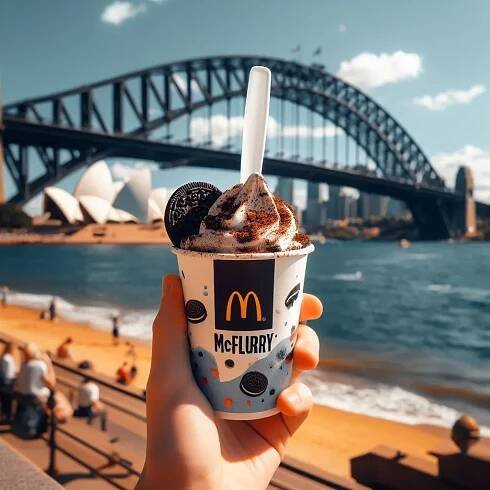 McFlurry with OREO Menu prices In Australia