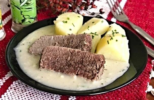 Recept : Teplá česneková omáčka