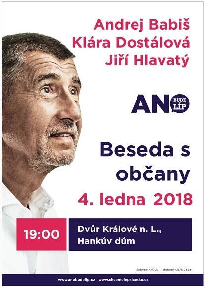 Setkání v Trutnově - beseda s občany | ANO, tohle je Královéhradecký kraj