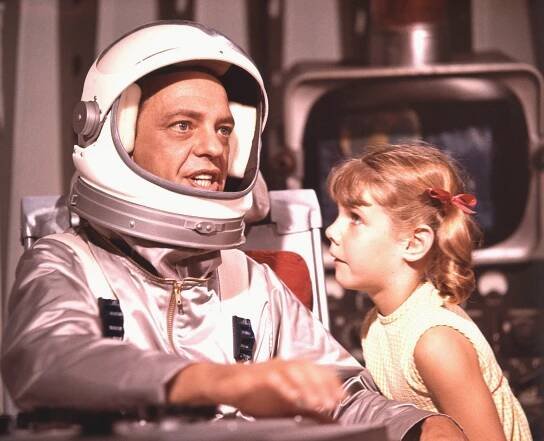 RELUCTANT ASTRONAUT, Don Knotts, Pamelyn Ferdin, 1967