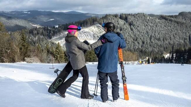 Ski areál Kyčerka | GRANDHOTEL TATRA - Velké Karlovice