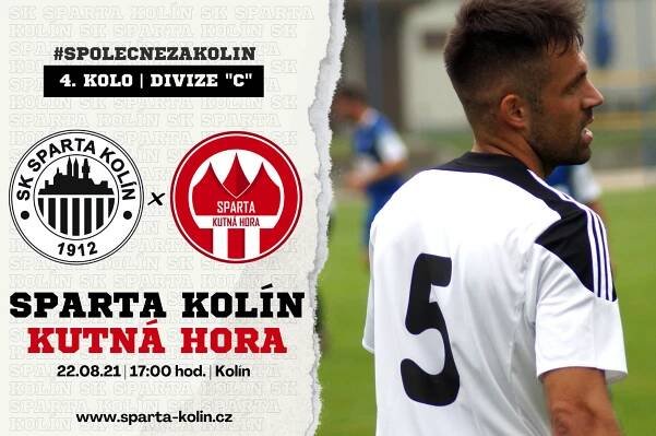 DERBY! V neděli hostíme kutnohorskou Spartu - SK Sparta Kolín, z.s.