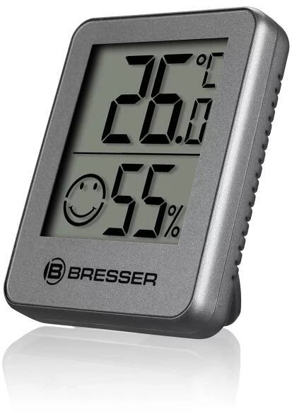 Teploměr a vlhkoměr Bresser ClimaTrend Antracit sada 3 ks.