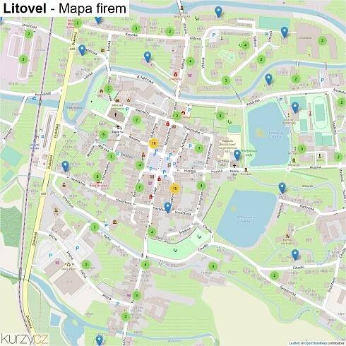 Litovel - mapy | Kurzy.cz