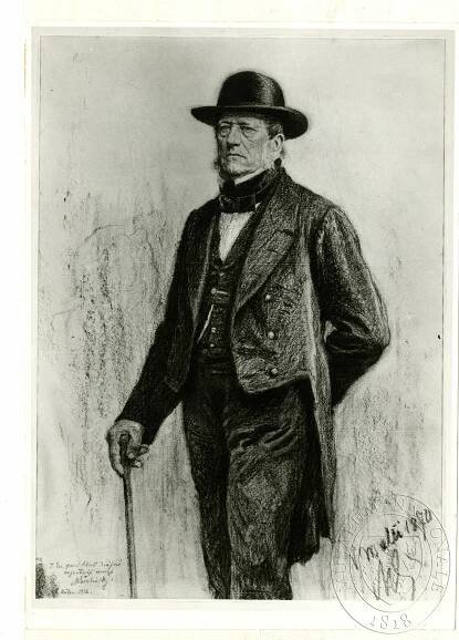 Max Švabinský: František Palacký (1912)
