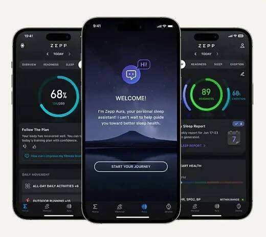 amazfit active 2 nfc premium aplikace zepp propojeni