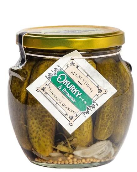 Nakládané okurky s feferonkou, Bouda 1883, 310 g