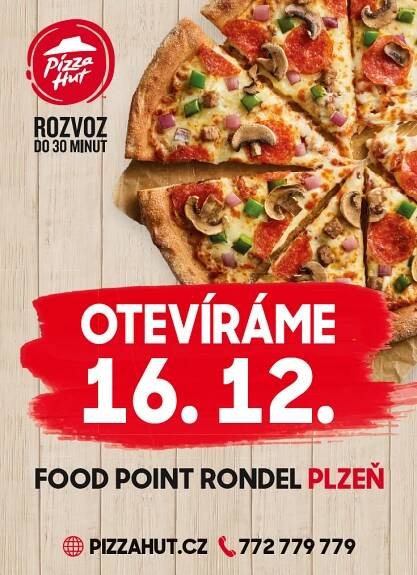 Pizza Hut otevřela novou pobočku – v Plzni – OKO24