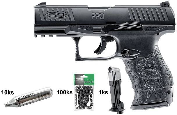Pistole Umarex T4E Walther PPQM2 Výhodný SET