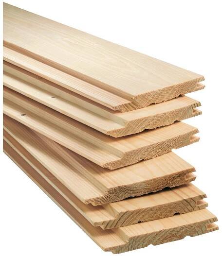 Rettenmeier Obkladová palubka Standard smrk/jedle kvalita HF 210 x 1,25 x 9,6 cm nakoupit u OBI