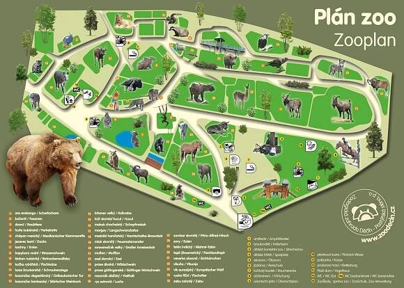 Zoo Děčín | Zoologické zahrady | ChovZvířat.cz