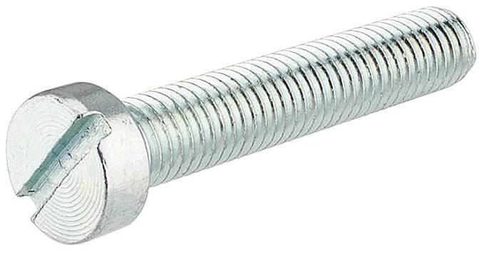 Šroub M8x40 válcová hlava s drážkou - zinek