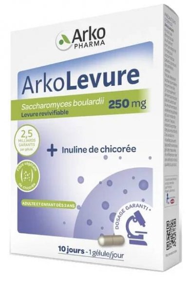 Arkopharma Arkolevure Saccharomyces boulardii 250 mg 10 kapslí