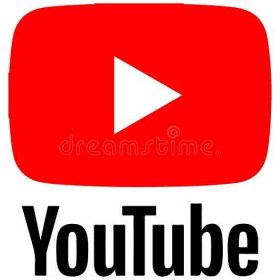 Youtube logo editorial stock photo. Illustration of design - 155631998