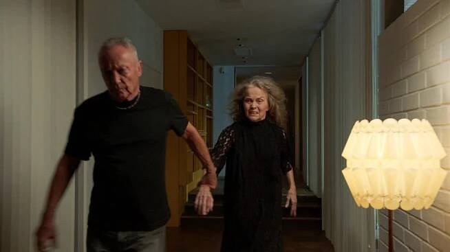 Udo Kier, Grace Zabriskie - Bad Painter - Z filmu