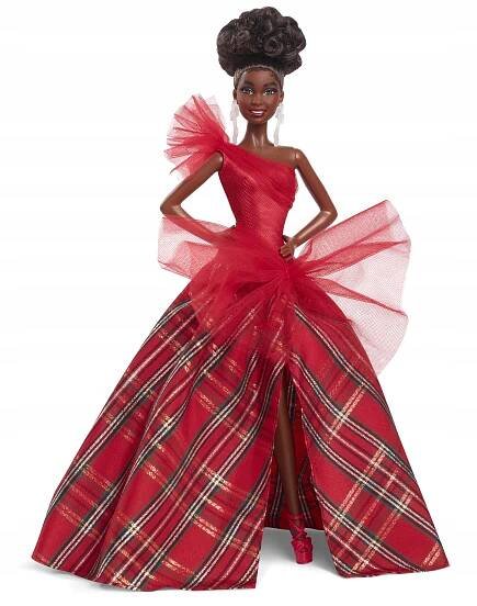 BARBIE SIGNATURE PANENKA SBĚRATELSKÁ S KUDRNATÝMI VLASY VÁNOČNÍ 2024 EAN (GTIN) 194735181070