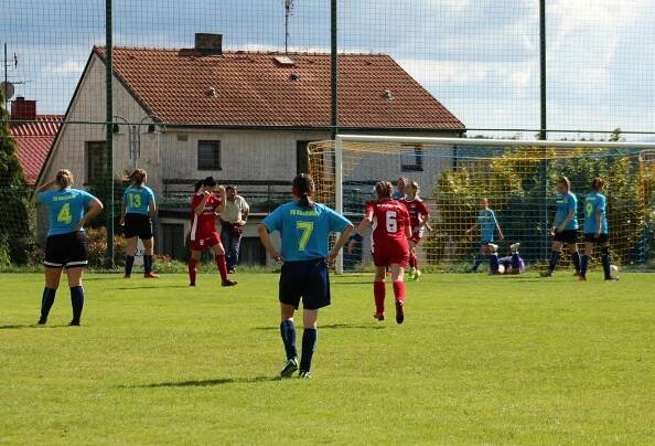 Demolice. Fotbalistky sekly oslabené soupeřky, na úvod jara daly devět branek