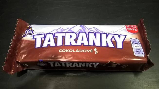 Podrobné informace o potravině Tatranky čokoládové