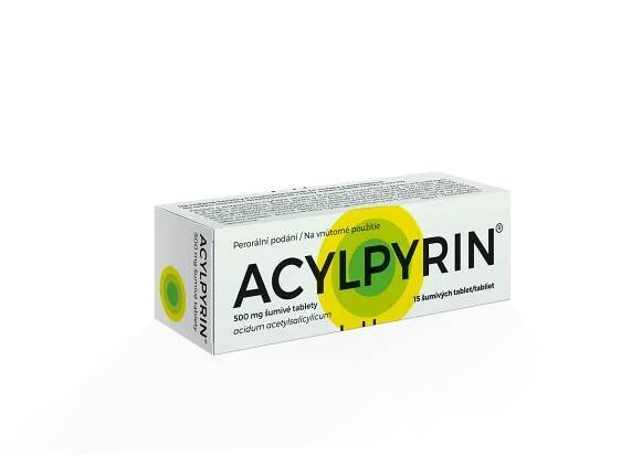 Acylpyrin® 500 mg 15 šumivých tablet | Alphega.cz