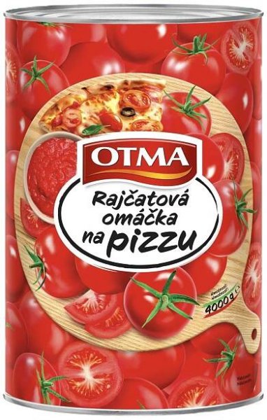 Rajčatová omáčka na pizzu 1x4kg Otma
