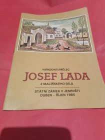 Katalog výstavy Národní umělec Josef Lada / zámek Jemniště 1984 - Knihy