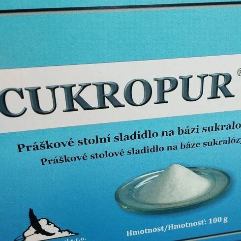 Cukropur Práškové stolní sladidlo