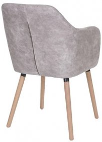 MCW Jídelní židle Malmö T381, židle kuchyňská židle, retro design 50. let