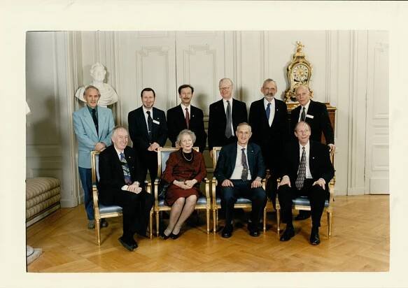 Group photo Nobel Laureates of 1996