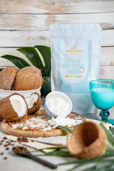 Sušené kokosové mléko BIO | Wild & Coco CZ